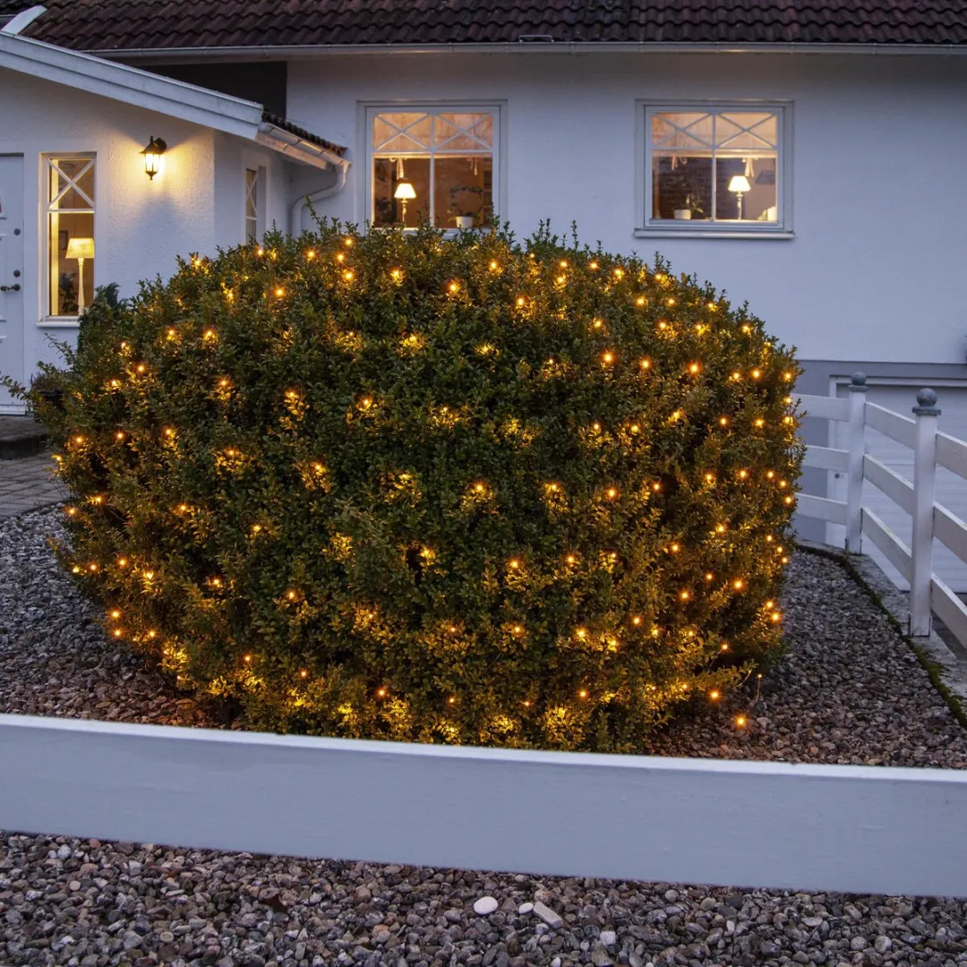 Star Trading LED-lichtnet Shigo Warm Wit 2x2m - 160 Stuks