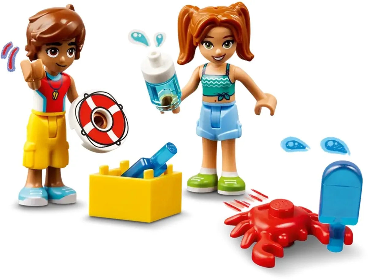 LEGO Friends Strand Waterscooter 42623 - 2 Minifiguren - afbeelding 4 van 6