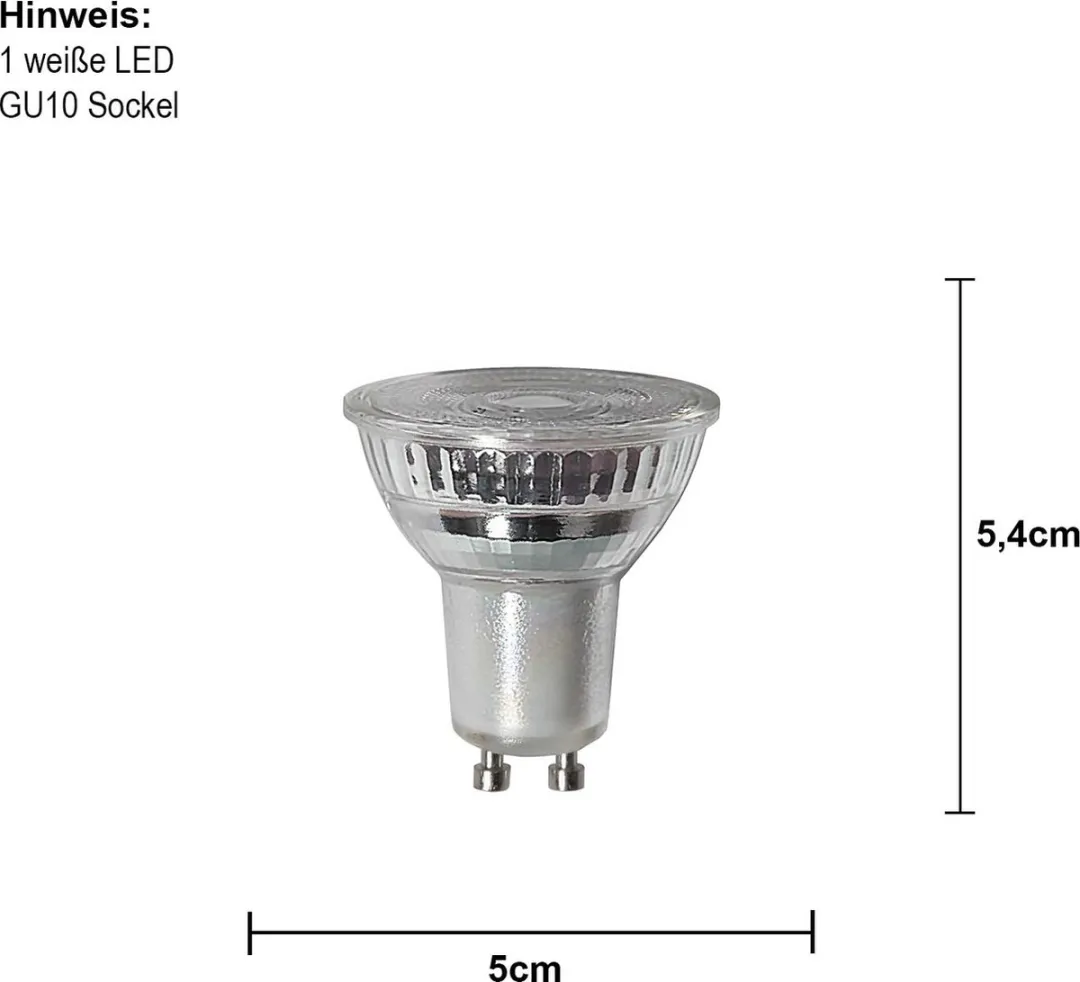 Star Trading 347-18-5 LED-lamp GU10 2,4W 3000K - Wit