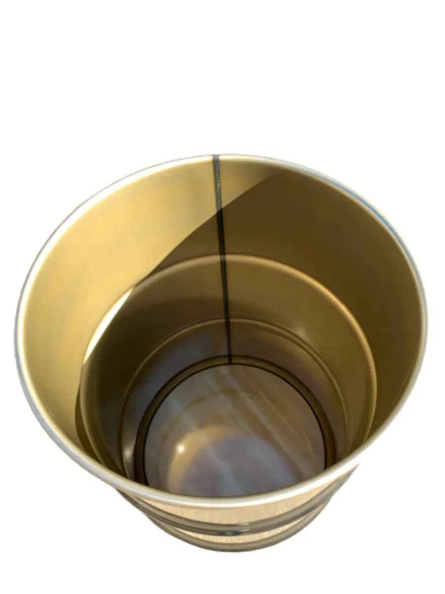 Barrelkings Industrieel Vuurton 60L - 40x58cm Zwart - afbeelding 6 van 6