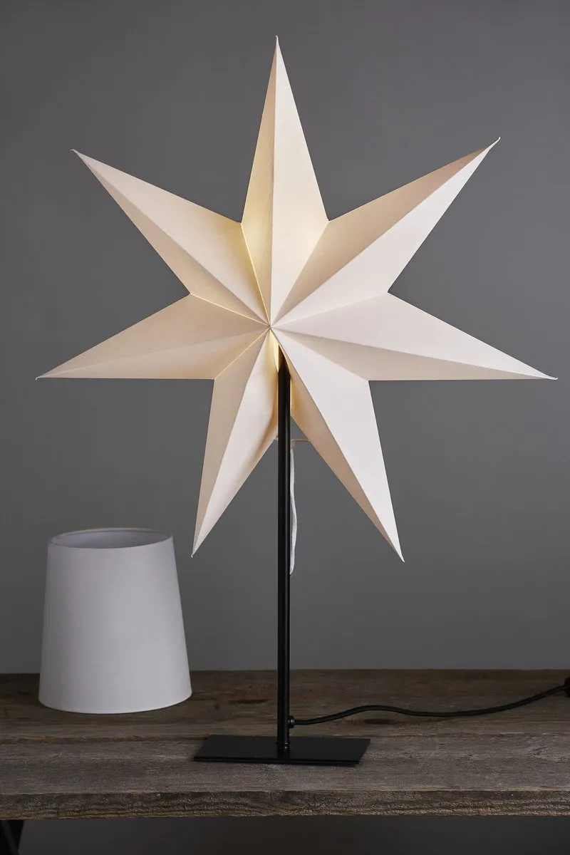 Star Trading Frozen Tafellamp - Zilver - 76cm