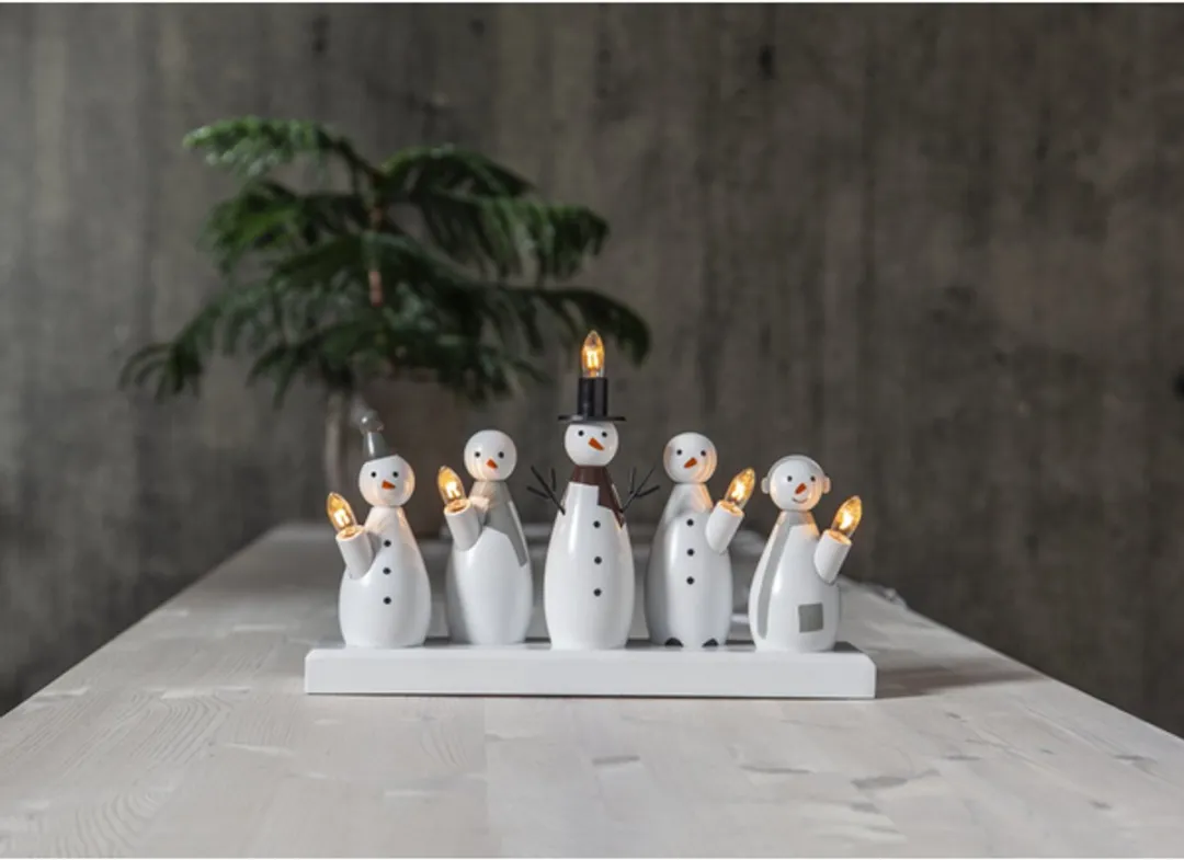 Star Trading Lottie Adventskroonluchter 4-armig - Messingkleur