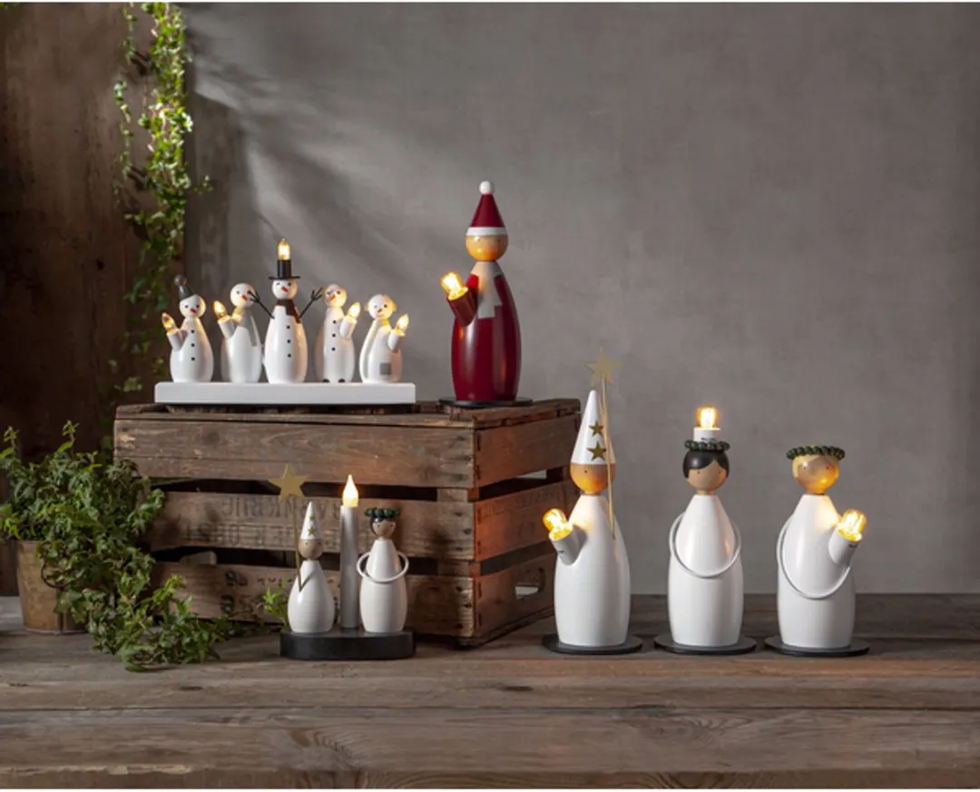Star Trading Lottie Adventskroonluchter 4-armig - Messingkleur