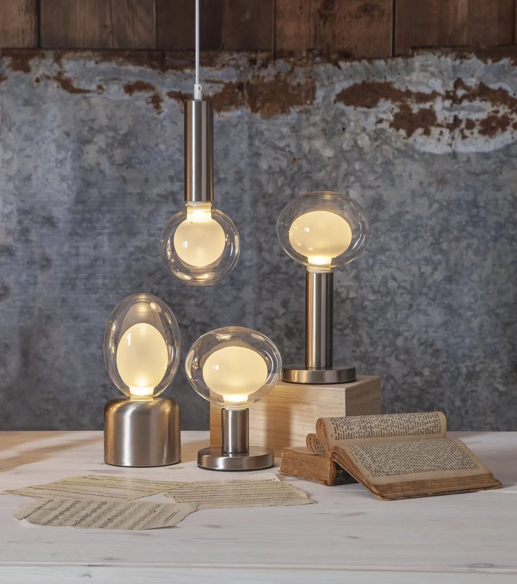 Star Trading Glans Hanglamp - Zilver