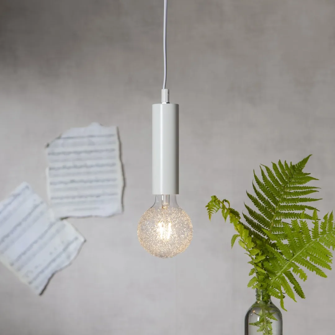 Star Trading Glans Hanglamp - Zilver