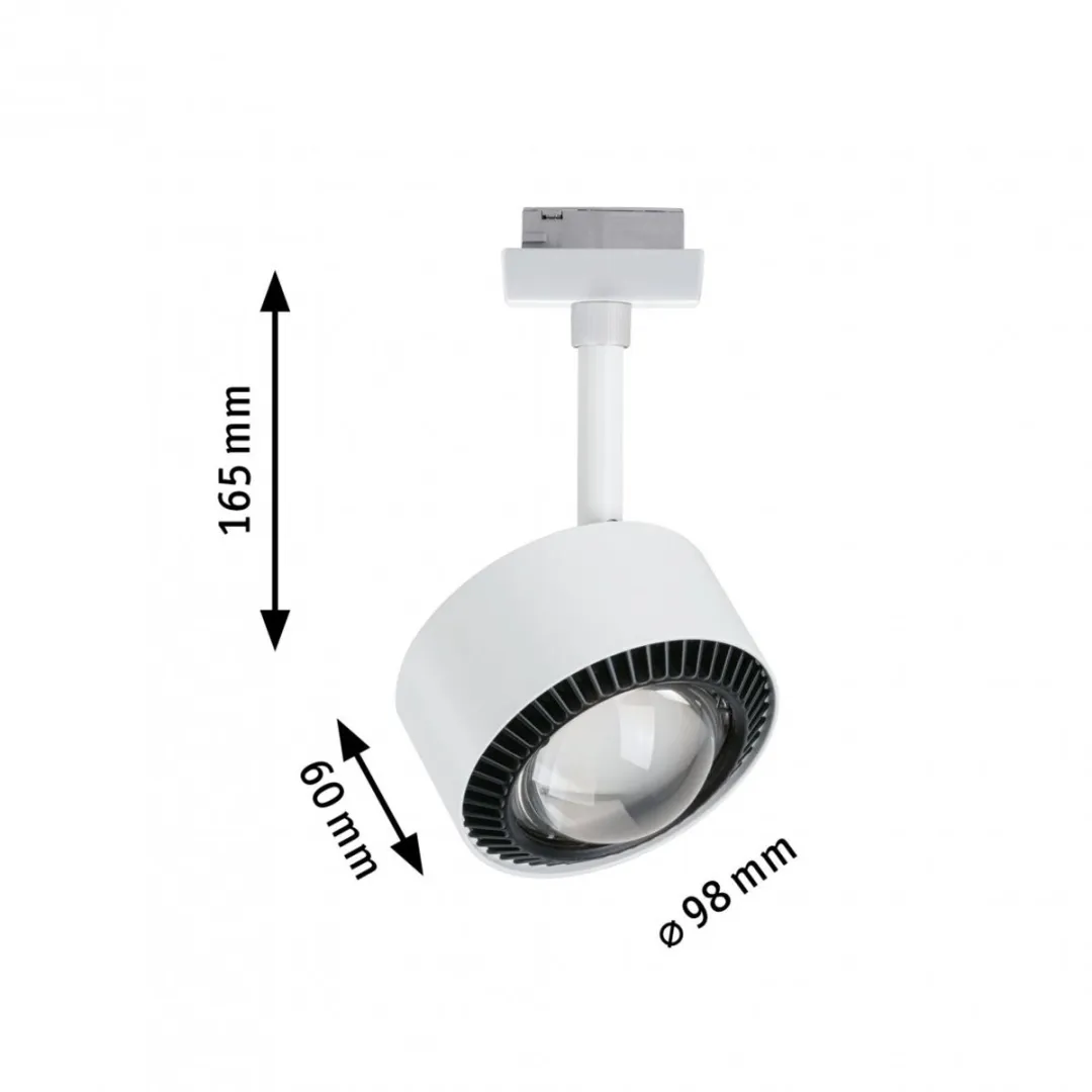 Paulmann 95395 Railsysteemlamp 8W Warmwit - 1 Lichtpunt
