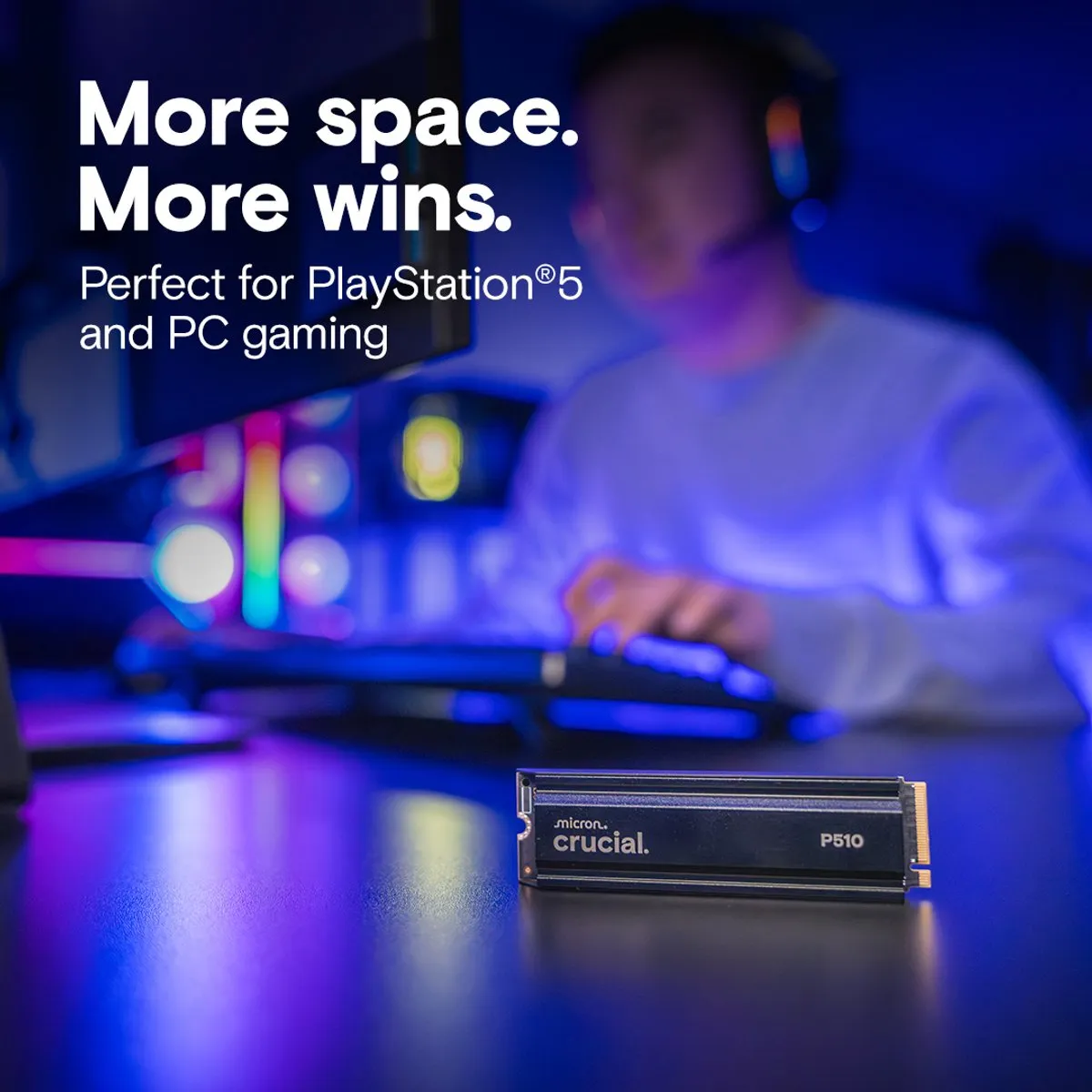 Crucial CT1000P510SSD5 SSD M.2 PCIe 5.0 1TB - afbeelding 6 van 6