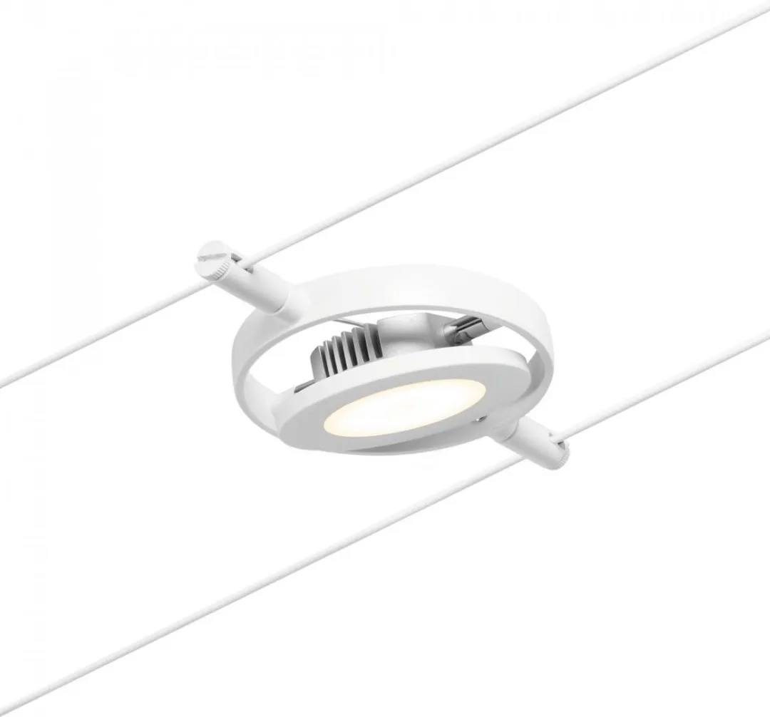 Paulmann 12V-kabelsysteem LED 4.5W - Wit mat Chroom