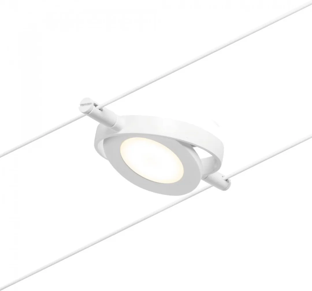 Paulmann 12V-kabelsysteem LED 4.5W - Wit mat Chroom