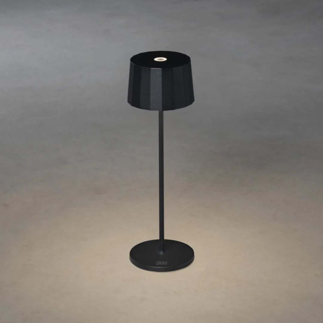 Konstsmide Positano Tafellamp - Zwart - afbeelding 6 van 6