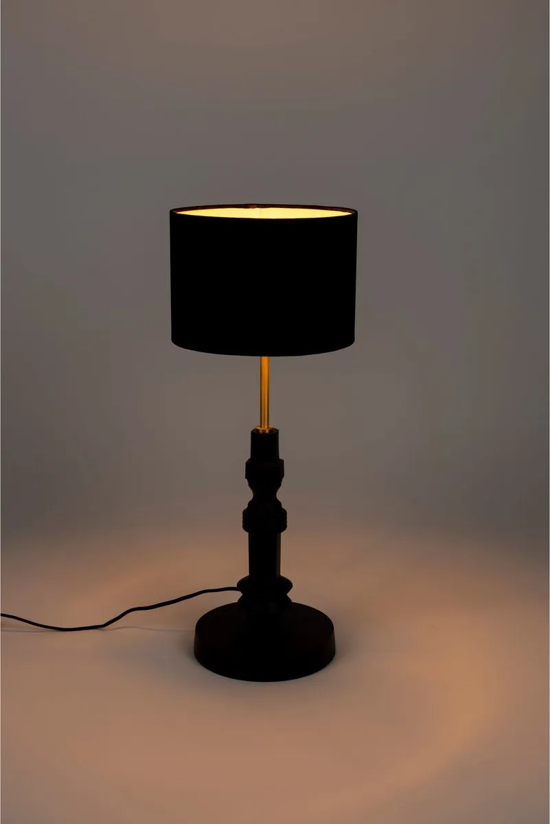 Zuiver Totem Tafellamp - 25W - Ø25,5cm - Zwart
