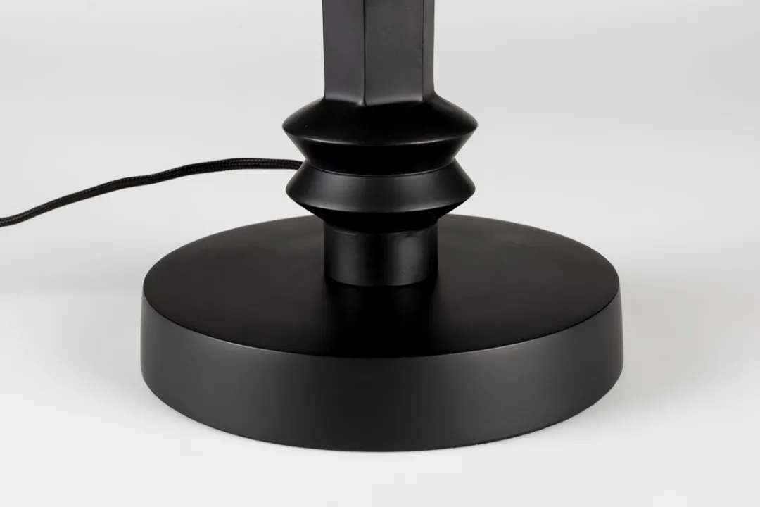 Zuiver Totem Tafellamp - 25W - Ø25,5cm - Zwart
