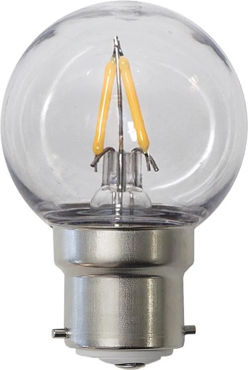 Star Trading LED-lamp B22 1,4W Warmwit 2700K