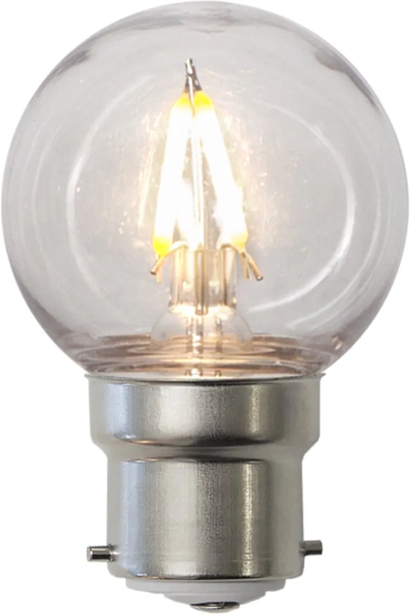 Star Trading LED-lamp B22 1,4W Warmwit 2700K