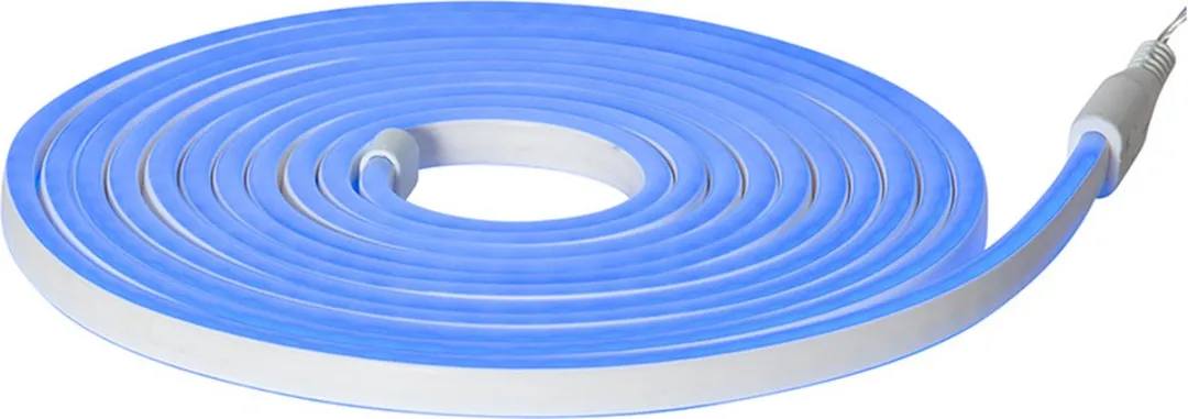 Star Trading FlatNeonLED Koordlamp 480 LED Blauw 5m