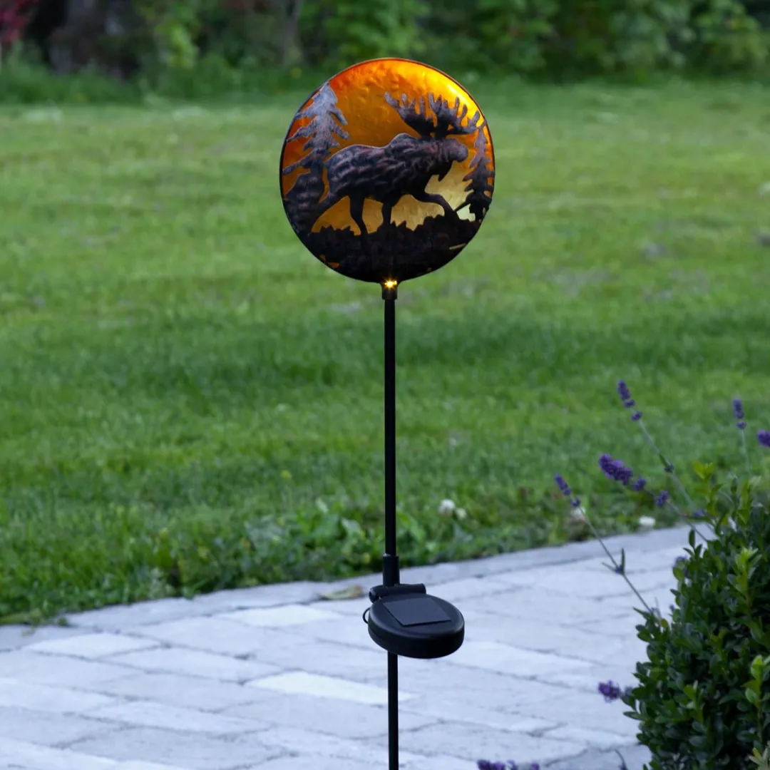 Star Trading Solar Path Light Moosy - Zwart