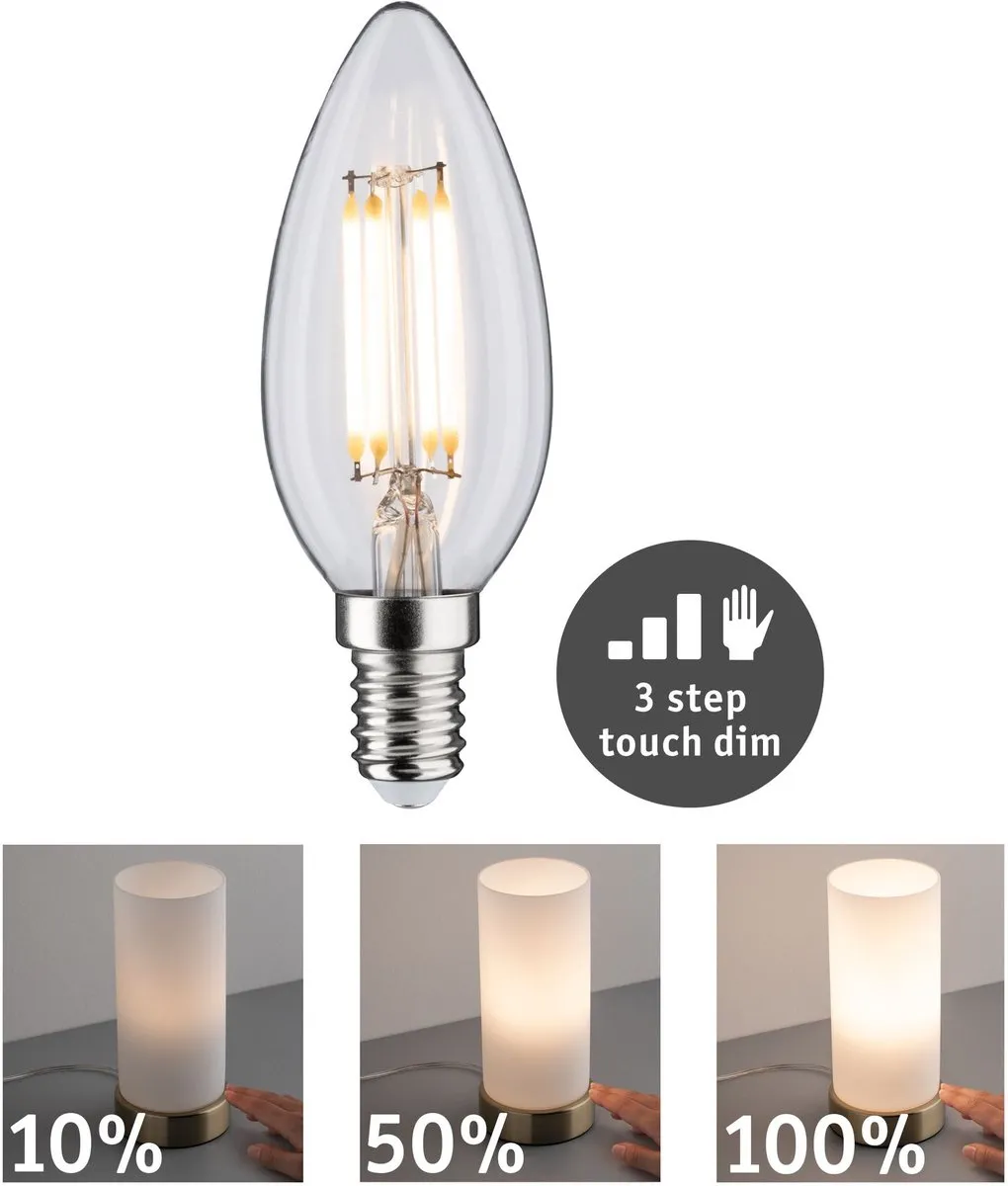 Paulmann Filament LED Kaars E14 5W 432lm