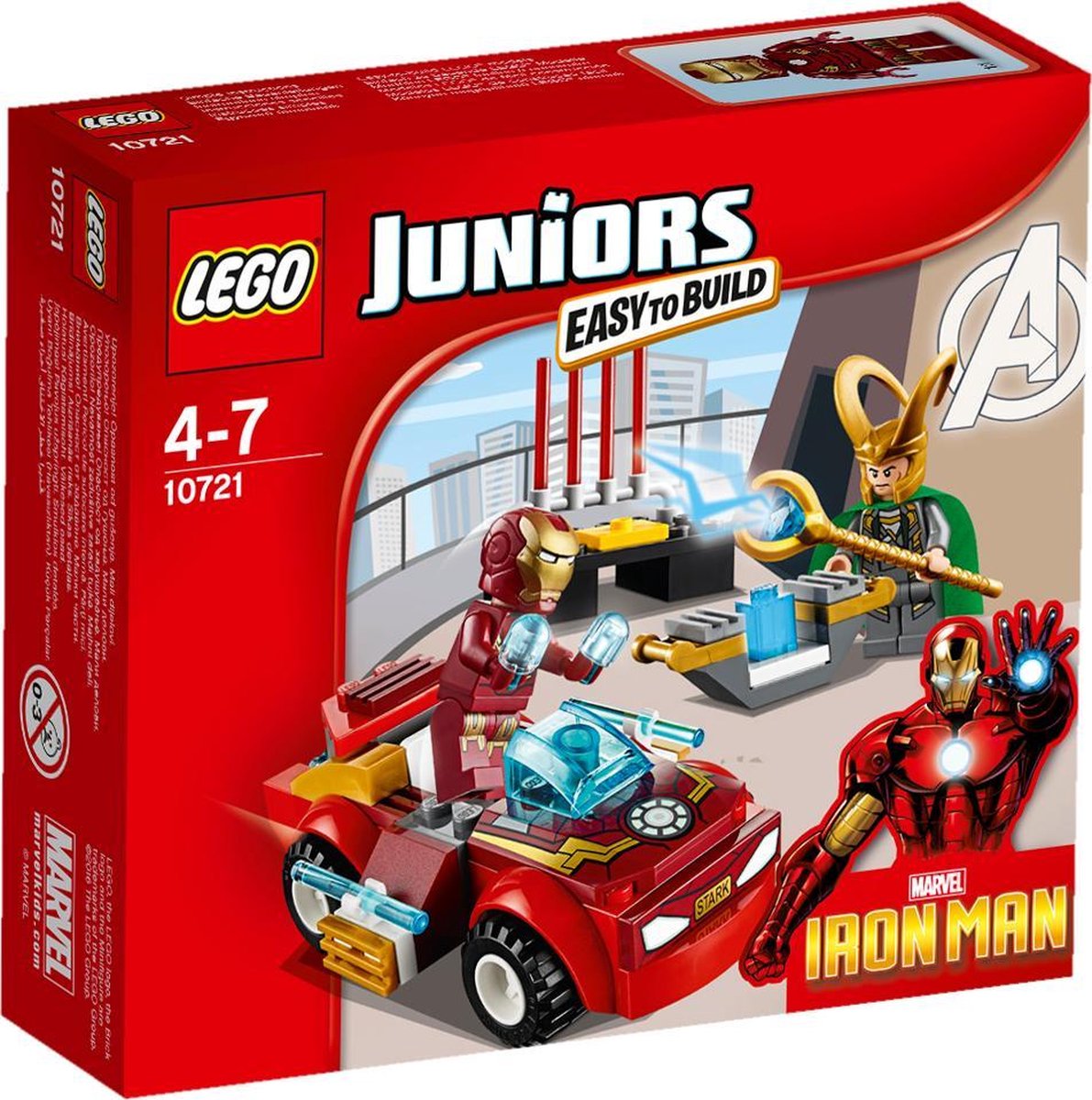 LEGO Juniors Iron Man contre Loki