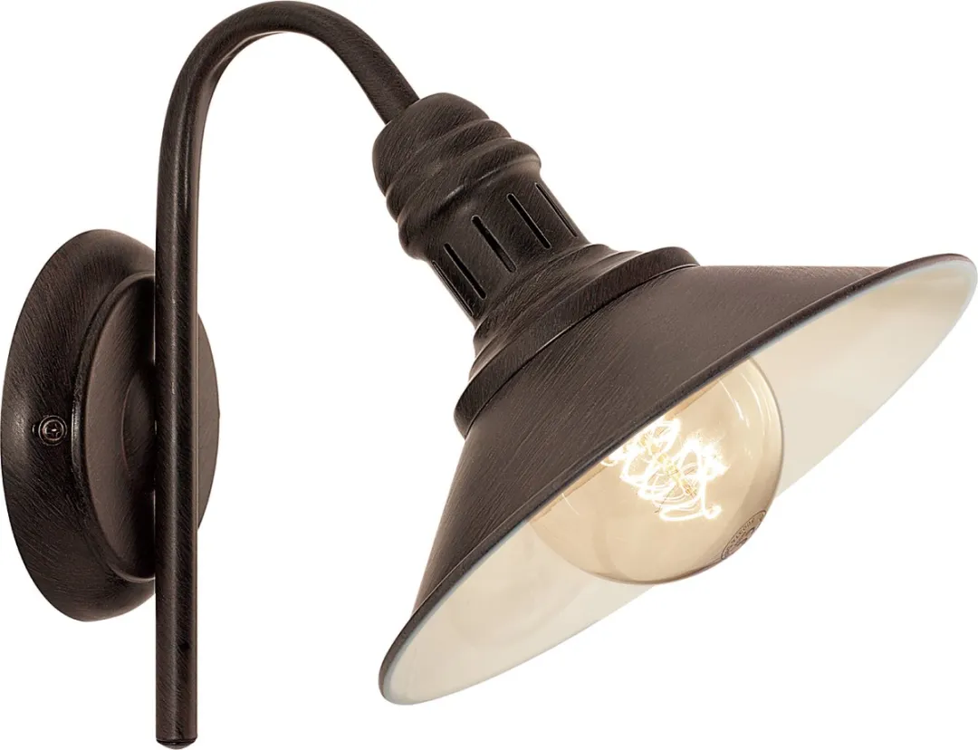 Eglo Stockbury Wandlamp Antiek Bruin