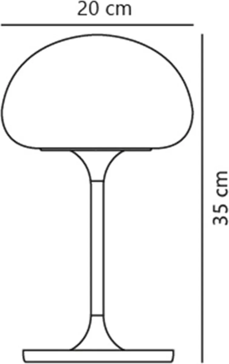 Nordlux Sponge On a Stick LED Lamp - Zwart - afbeelding 6 van 6