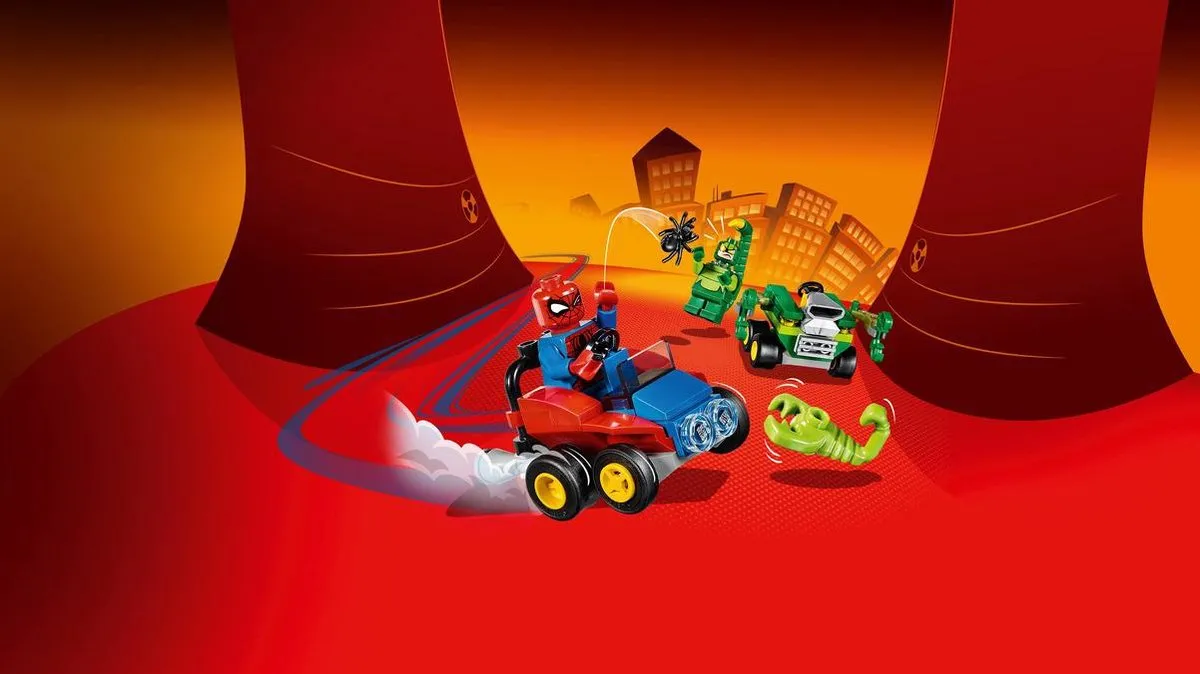 LEGO Super Heroes Spider-Man vs. Scorpion 76071 - 79 Stukken