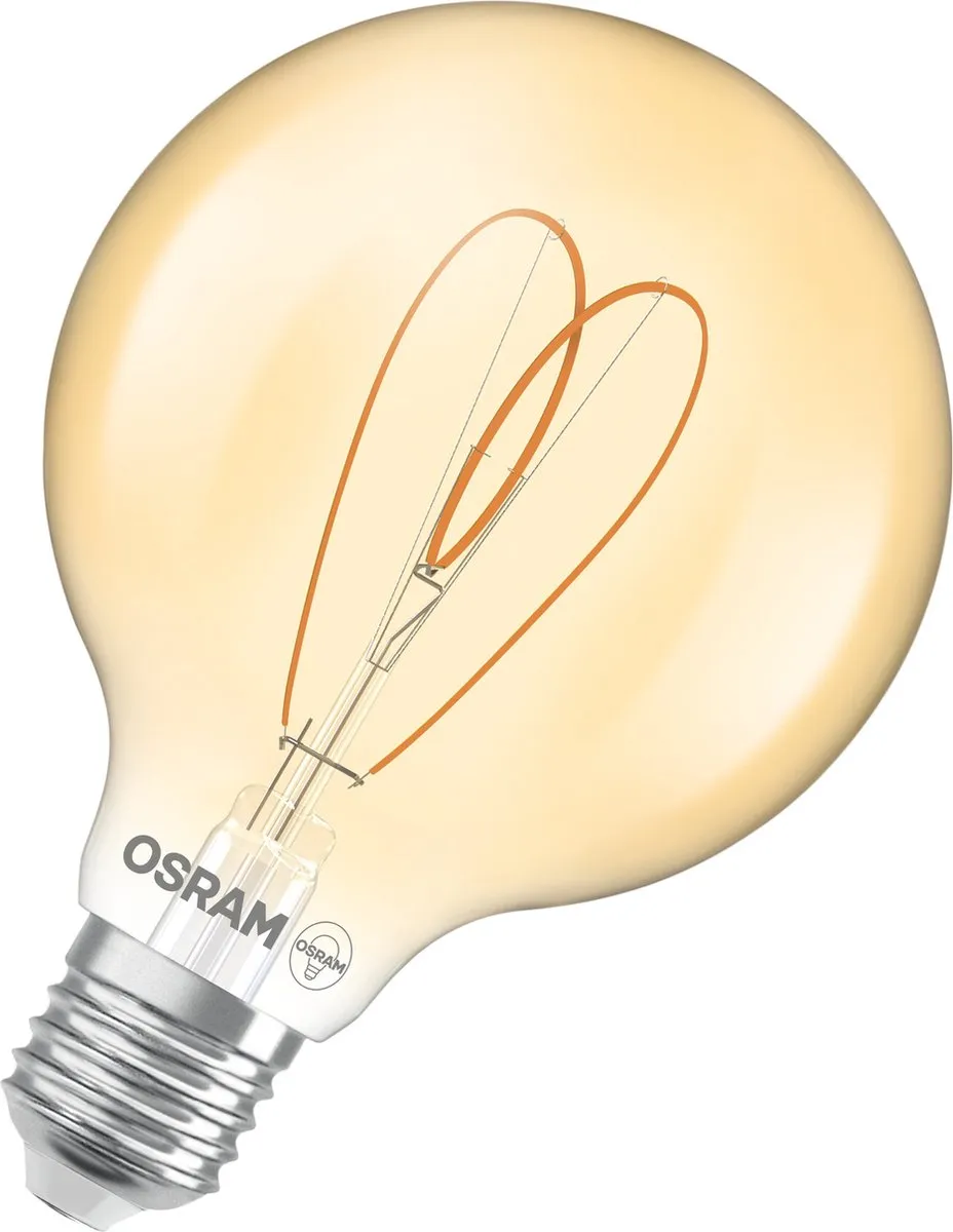 Osram Vintage 1906 LED E27 Globe 8W
