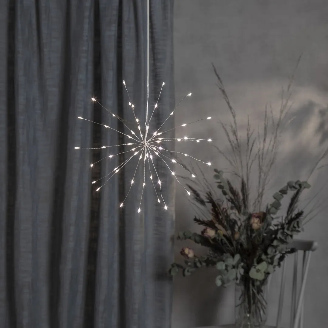 Star Trading Firework LED Hanglamp 60 Lichtpunten