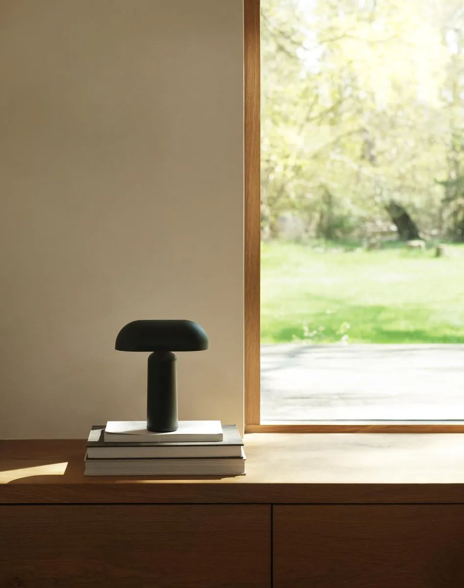 Normann Copenhagen Porta LED Tafellamp - Oplaadbaar - Zwart