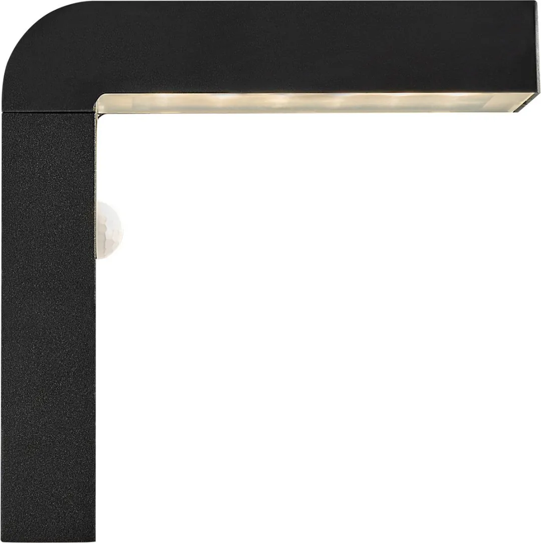 Nordlux Alya Wandlamp Solar LED - 1 Lichtpunt - 9cm - Zwart
