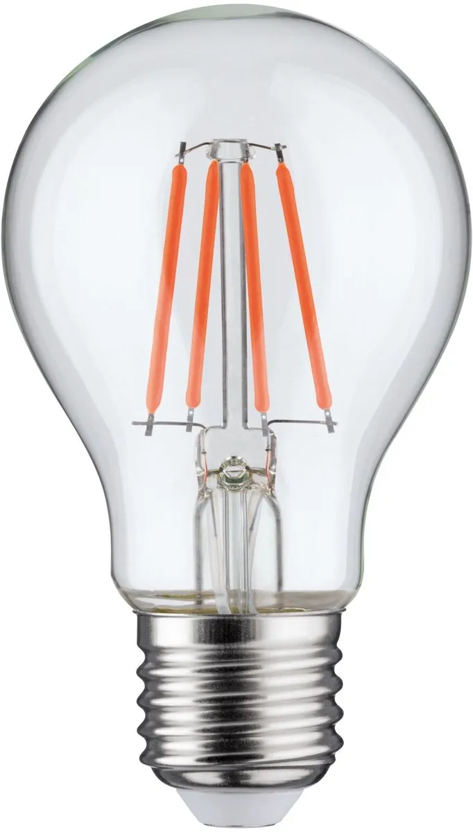Paulmann LED-gloeilamp Filament E27 1,3W 40lm - Rood