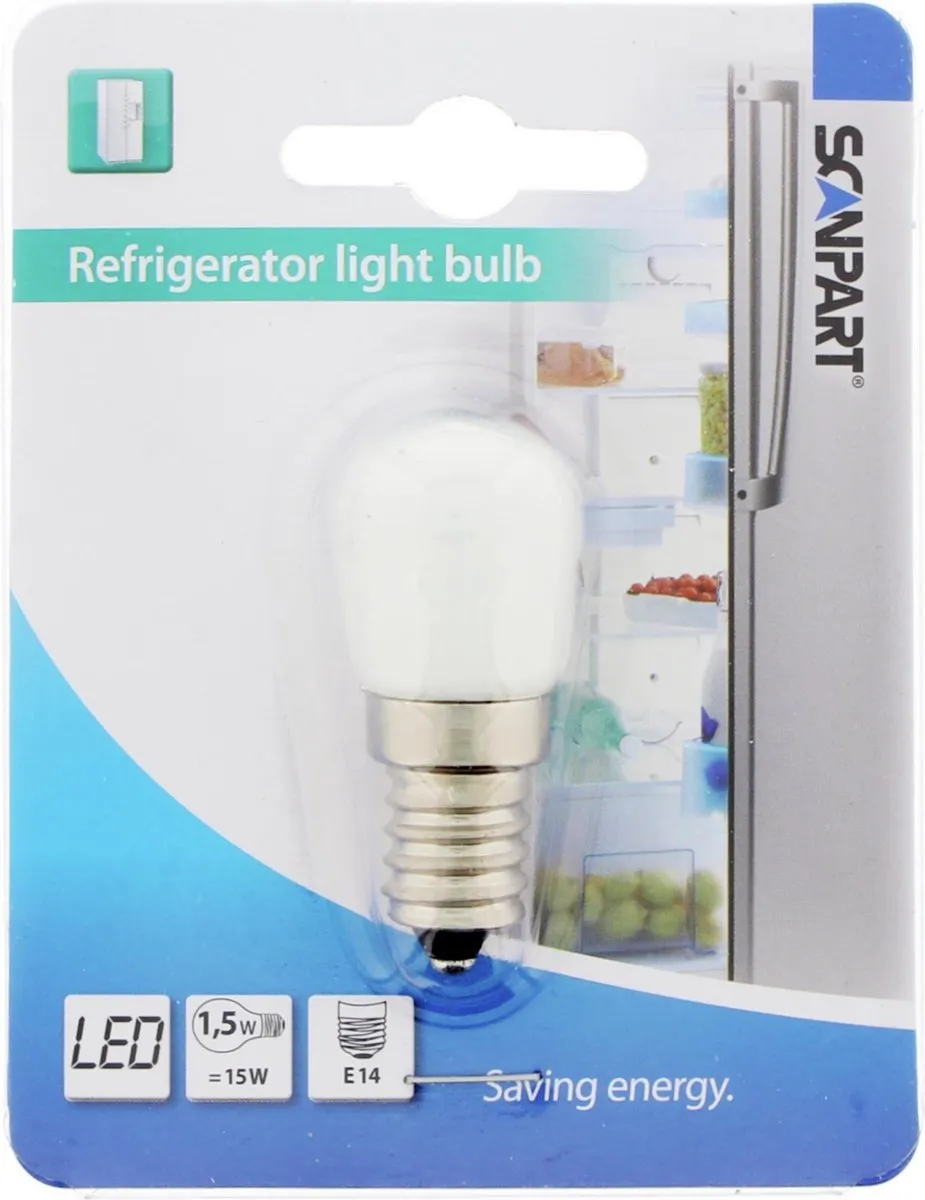 Scanpart koelkastlamp E14 LED