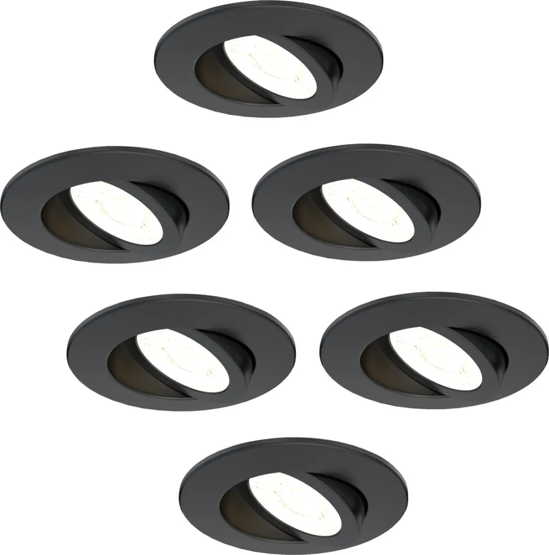 LEDVION 6X Inbouwspot 5W IP65