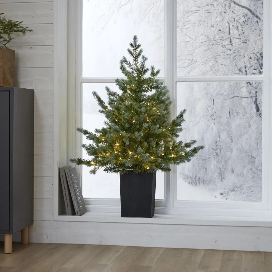 Star Trading Greyland LED Kerstboom 95cm - Warm wit - Buiten - Timer