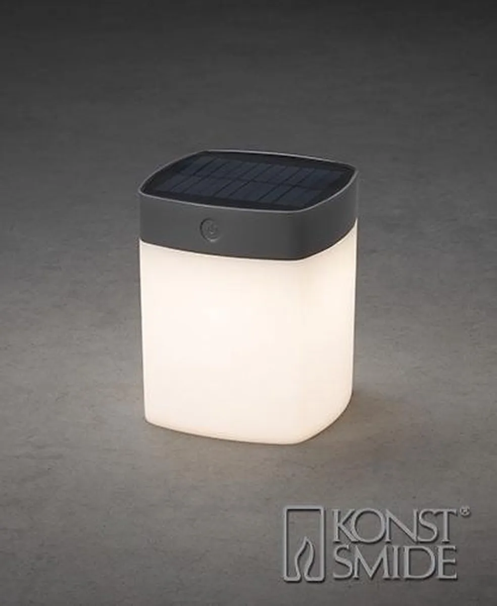 Konstsmide Solar Tafellamp Asissi 7806-302 - Antraciet - afbeelding 5 van 5