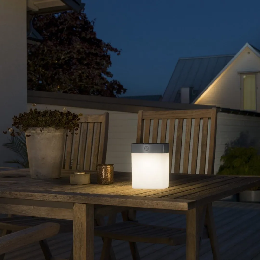 Konstsmide Solar Tafellamp Asissi 7806-302 - Antraciet - afbeelding 4 van 5