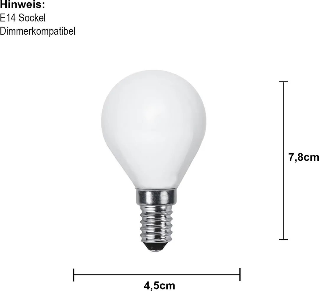 Star Trading LED-lamp E14 5W Warm Wit 2700K