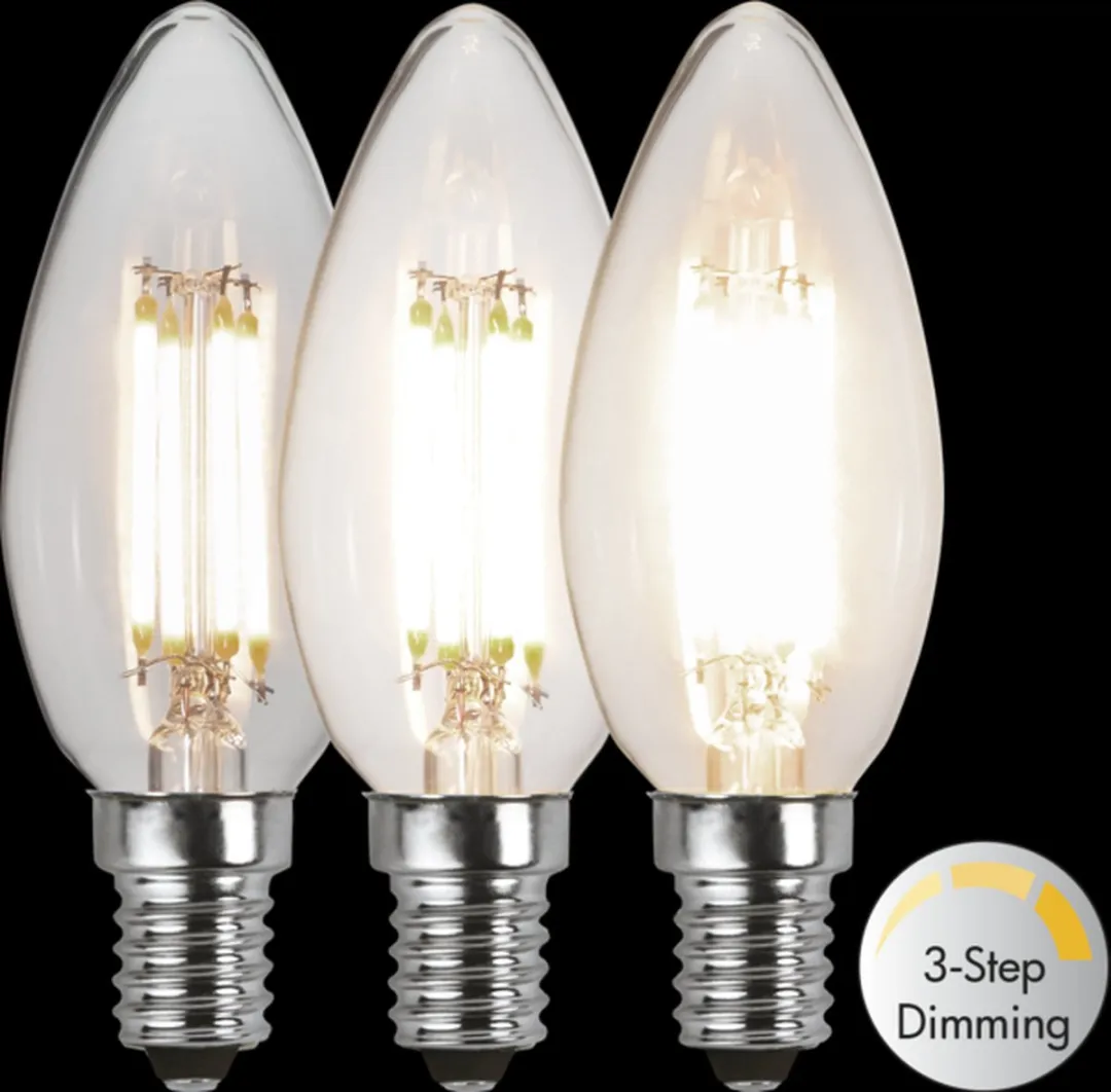 Star Trading LED Kaarslamp 3 standen