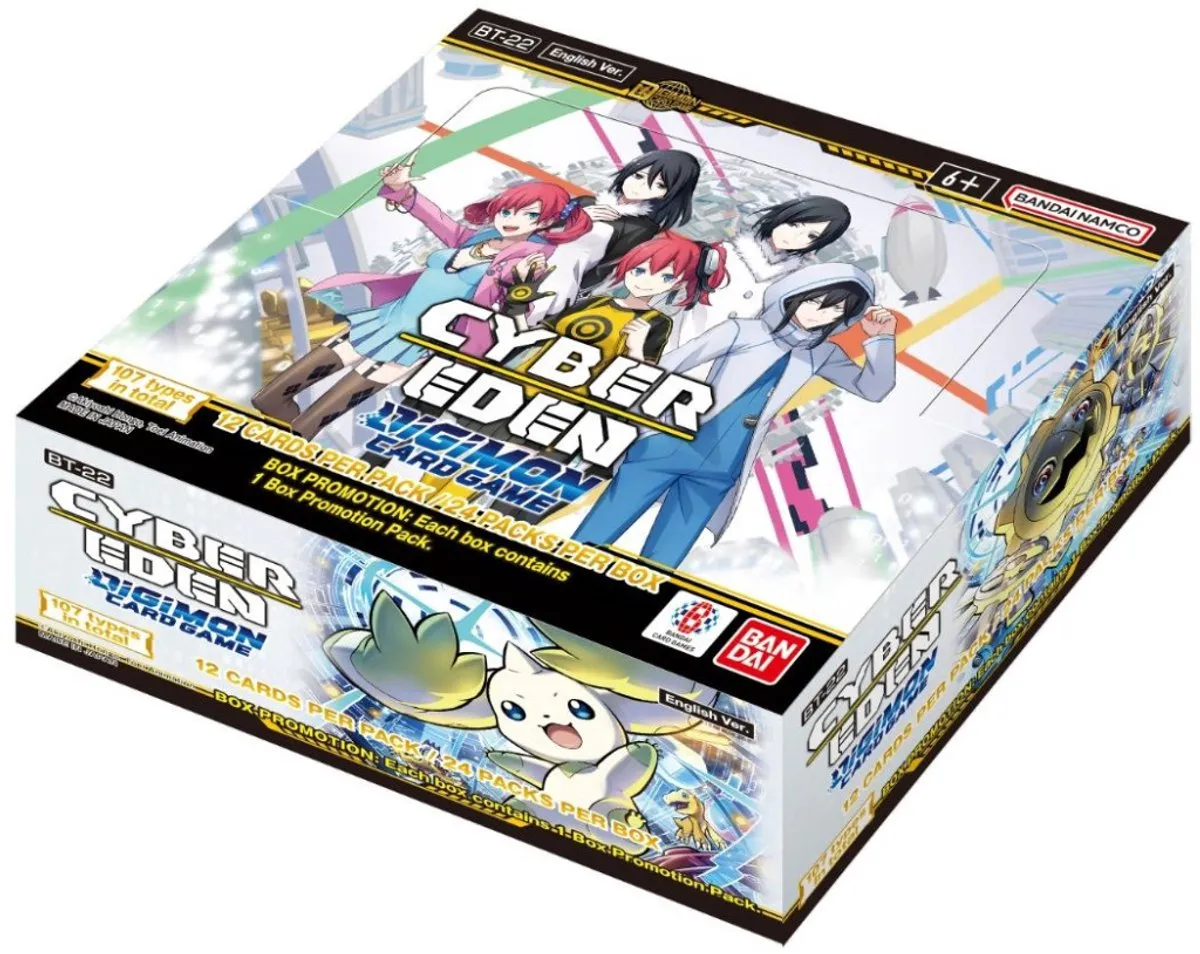Bandai Namco Digimon BT22 Cyber Eden Booster Box