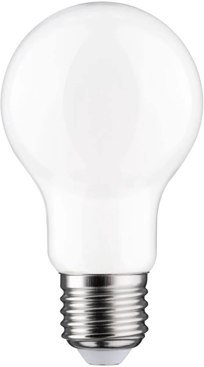 Paulmann Classic White LED-gloeilamp E27 806lm 7W 2700K - Dimbare Opaal