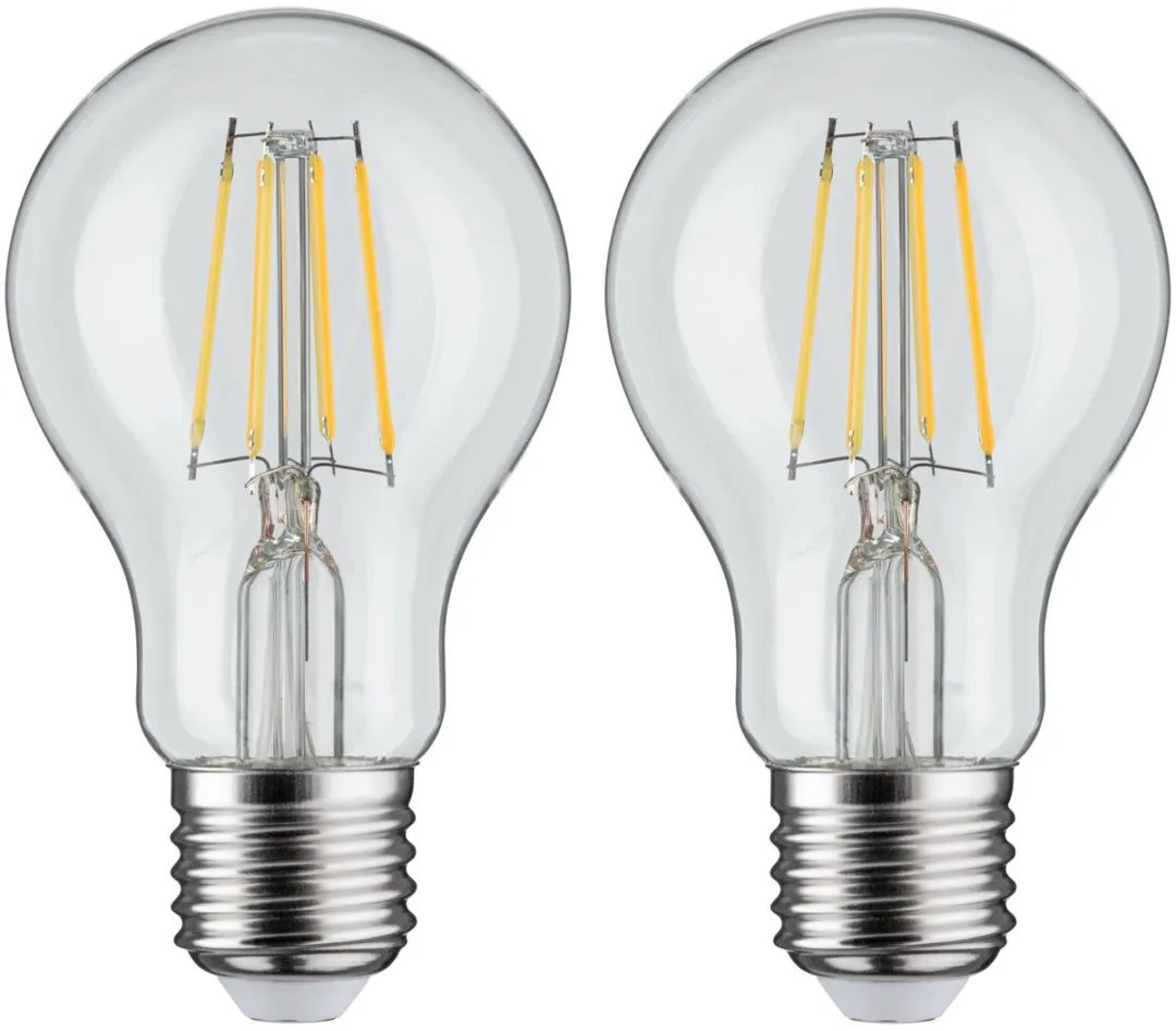 Paulmann Filament LED-gloeilamp E27 2x5W 2700K - 2 Stuks