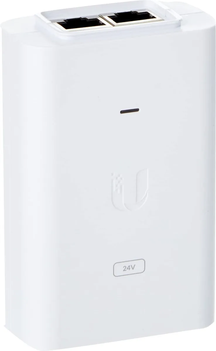 Ubiquiti POE-24-30W-G-WH PoE-adapter 30W - Wit