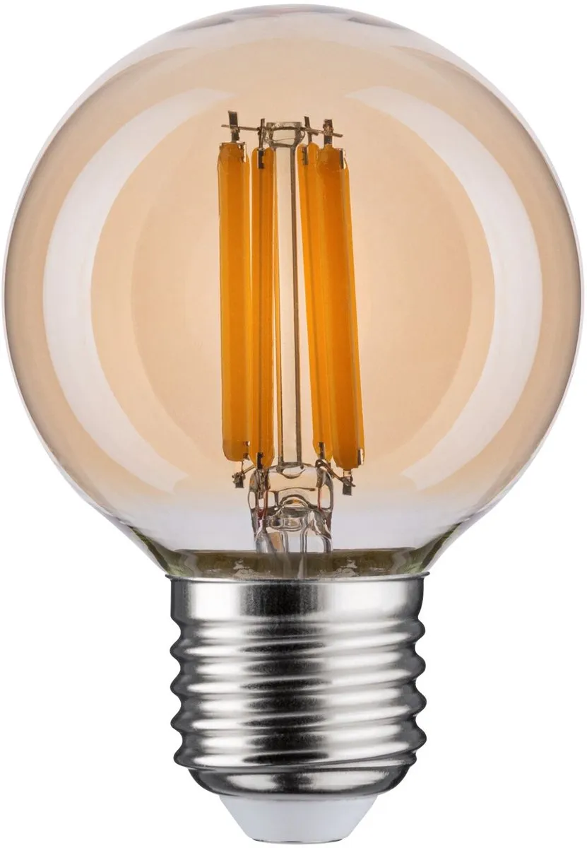 Paulmann Filament LED Globe G60 E27 780lm 2700K - Dimbare Goud