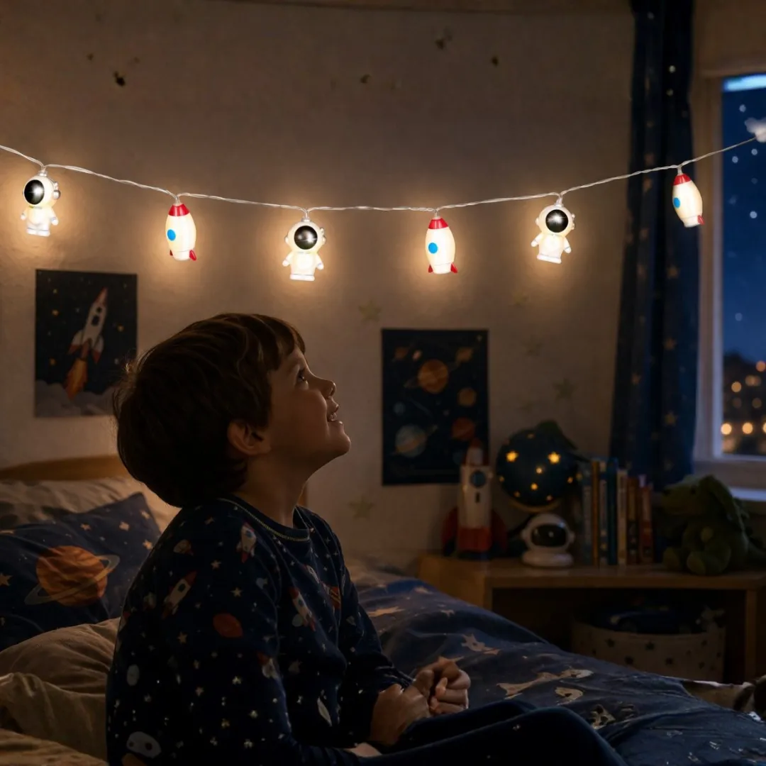 Grundig Lichtslinger 1.65m 10 LED Warm Wit - Meerkleurig