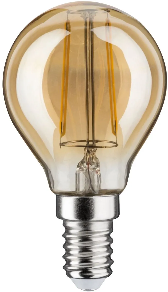 Paulmann 1879 Filament LED Kogellamp E14 2W 1700K - Goud