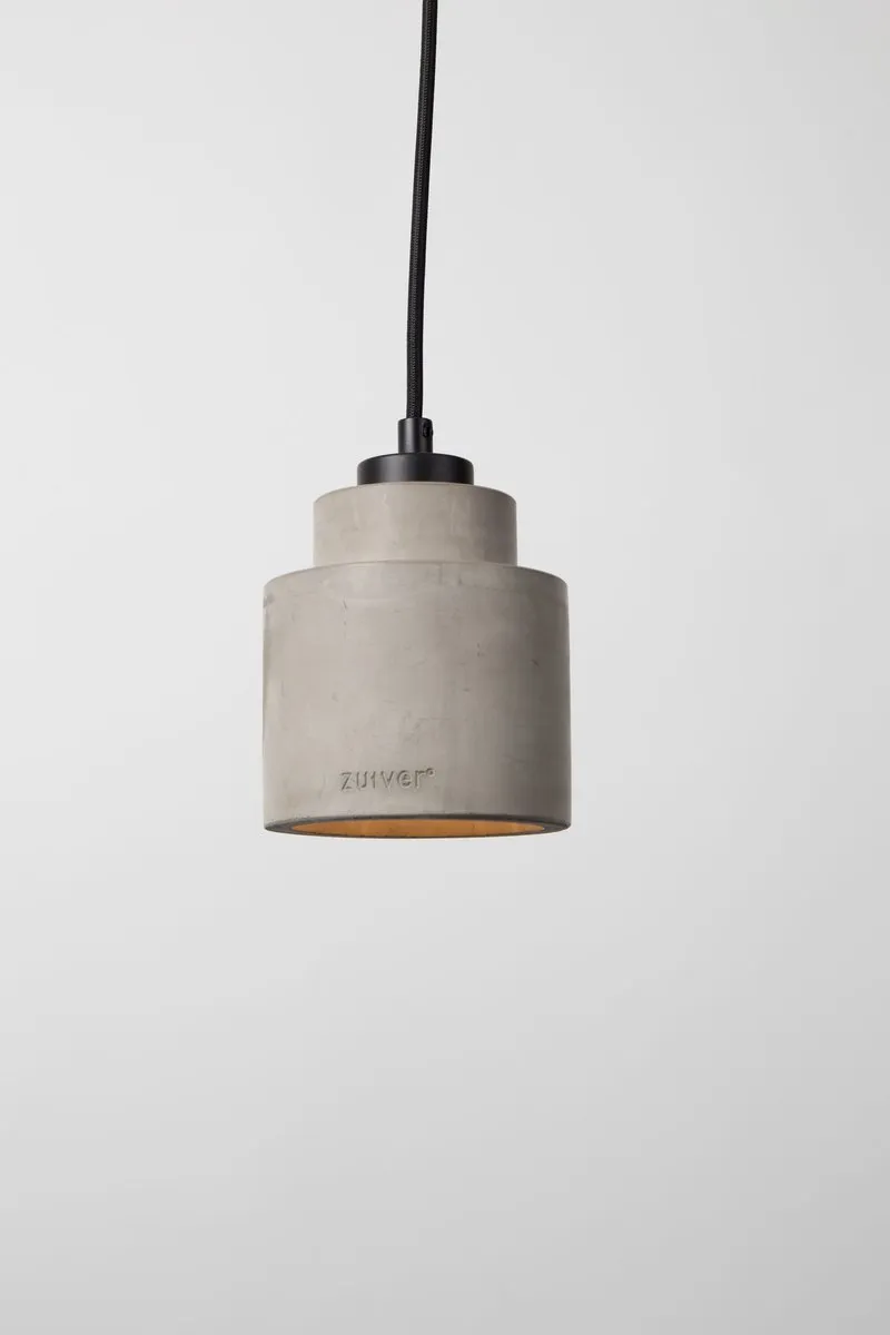 Zuiver Left Hanglamp Beton 11x11cm - Grijs