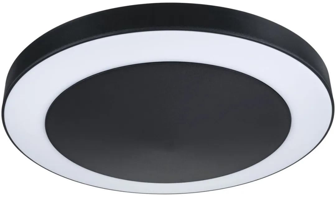 Paulmann LED Plafondlamp Circula Schemersensor 32cm 14W 880lm - Antraciet