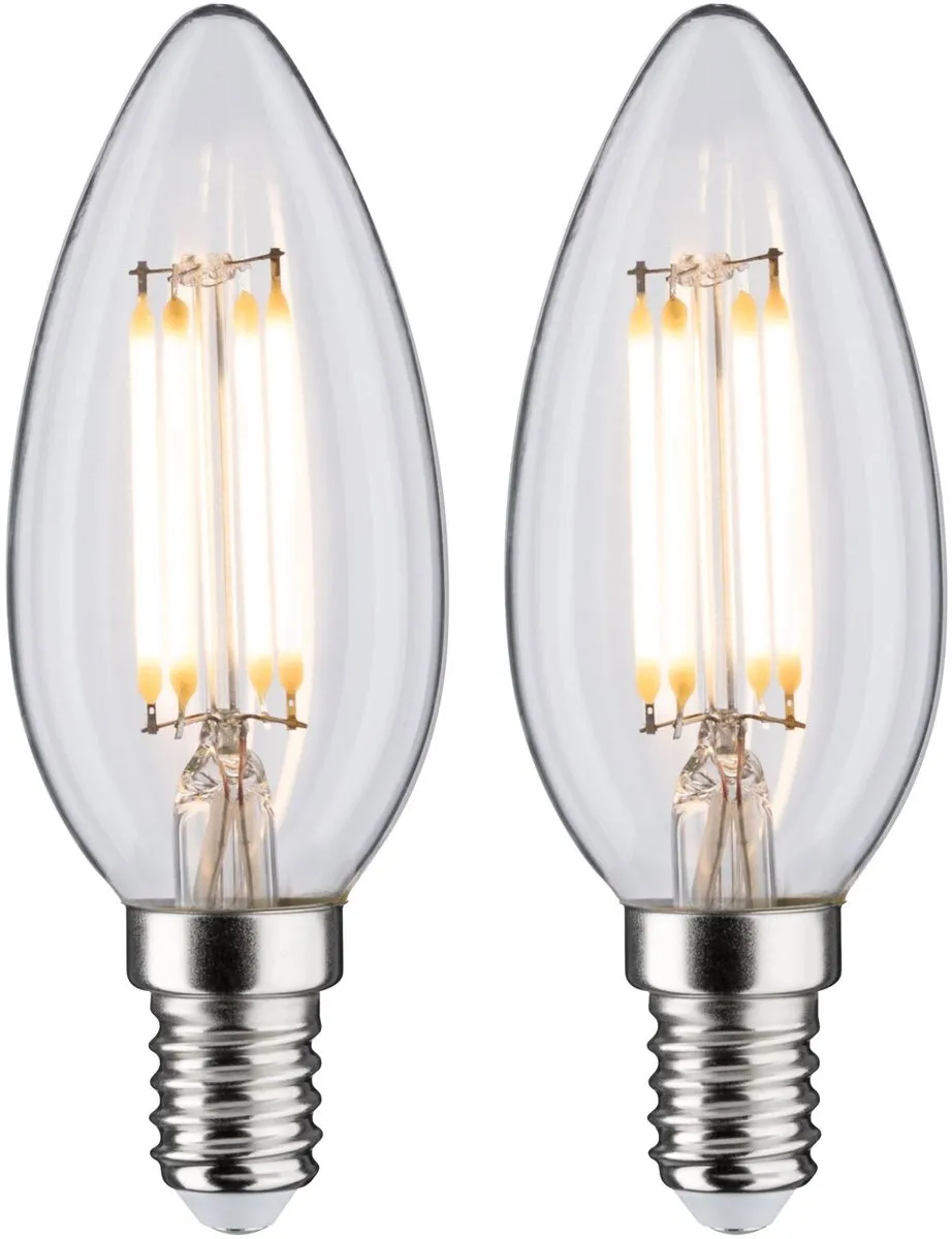 Paulmann Filament LED Kaars E14 2x4,5W 2x470lm