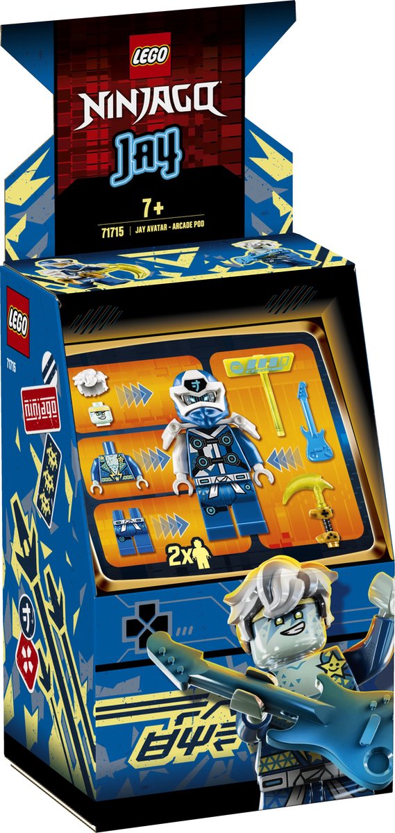 LEGO NINJAGO Arcade Pod Jay Avatar - 71715
