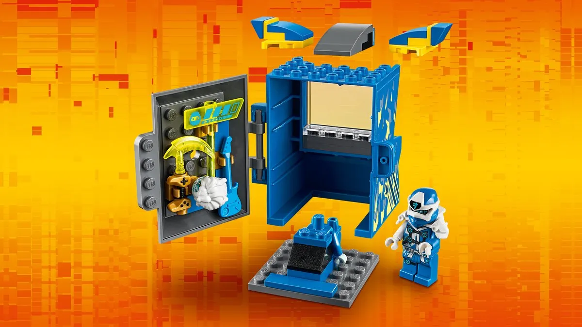 LEGO Ninjago Arcade Pod Jay Avatar 71715 - Blauw - afbeelding 4 van 6