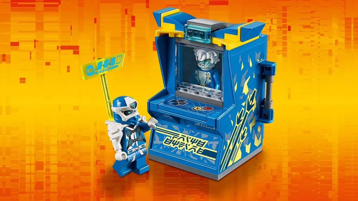 LEGO Ninjago Arcade Pod Jay Avatar 71715 - Blauw - afbeelding 5 van 6